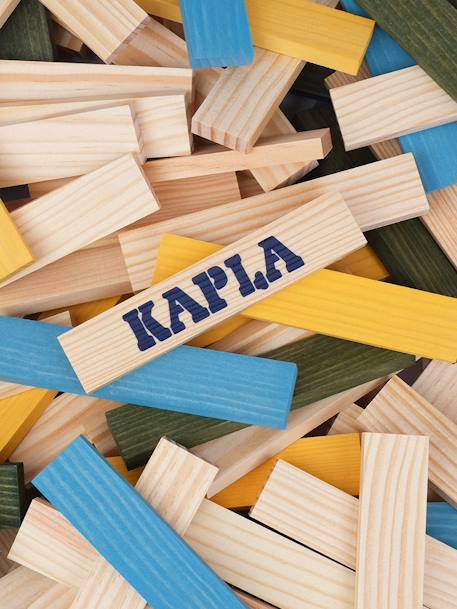 Kinder Konstruktions-Box KAPLA mit 120 Teilen blau 3