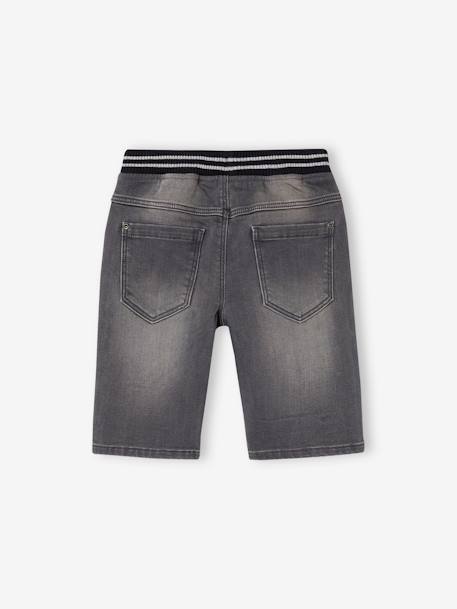 Jungen Shorts mit Dehnbund, Denim-Look blue stone+double stone+grauer denim 14