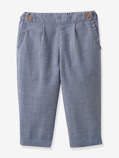 Babymode-Hosen & Jeans-Baby Hose aus Chambray CYRILLUS