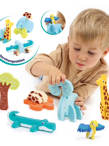 Baby 3D-Puzzle LUDI, 18 Teile mehrfarbig 1