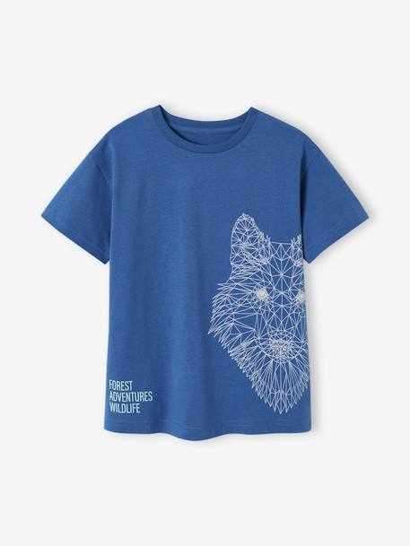 Jungen T-Shirt mit Wolf-Print tinte 1