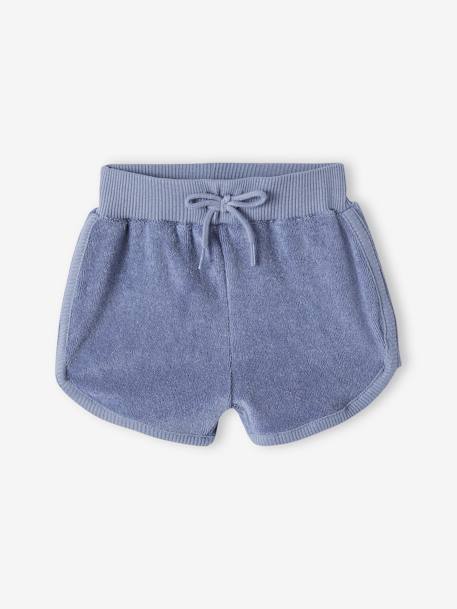 4er-Pack Baby Shorts aus Frottee Oeko-Tex blau chambray 5