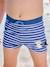 Jungen Badehose Oeko-Tex - blau gestreift - 5