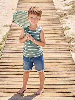 Jungenkleidung-Jungen Shorts mit Dehnbund, Denim-Look