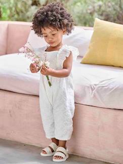 Babymode-Jumpsuits & Latzhosen-Festlicher Baby Overall mit Stickereien