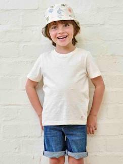 Jungenkleidung-Shorts & Bermudas-Jungen Jeansshorts BASIC Oeko-Tex