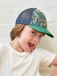 Jungenkleidung-Accessoires-Jungen Cap mit Dschungelprint