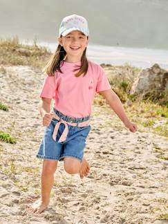 Maedchenkleidung-Shorts & Bermudas-Mädchen Paperbag-Shorts