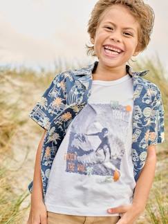 Jungenkleidung-Jungen Trägershirt mit Fotoprint Oeko-Tex