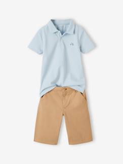 -Jungen-Set: Poloshirt & Shorts