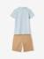 Jungen-Set: Poloshirt & Shorts himmelblau 4