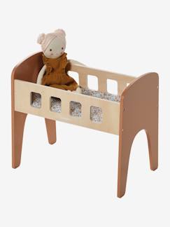 Spielzeug-Puppen-Kinder Puppenbett aus Holz FSC®