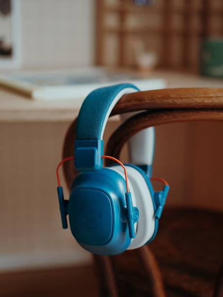 Kinder Gehörschutz mit Bügel KIDYNOISE KIDYWOLF - blau+grün - 4