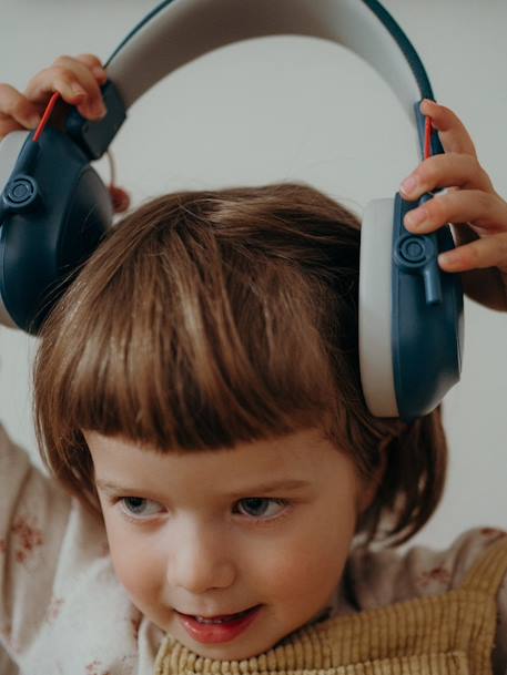 Kinder Gehörschutz mit Bügel KIDYNOISE KIDYWOLF - blau+grün - 6