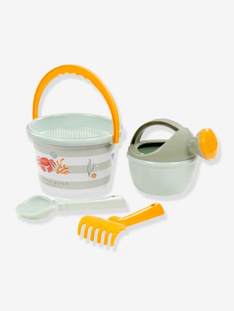 Baby Sandspielzeug-Set Ocean Dreams LITTLE DUTCH aqua+rosa 1