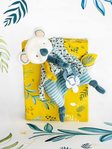 Plüsch-Koala Yoca mit Schnullerkette DOUDOU ET COMPAGNIE blau 1