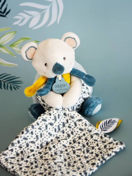 Plüsch-Koala Yoca mit Schmusetuch 15 cm DOUDOU ET COMPAGNIE blau 1