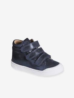 Kinderschuhe-Mädchen High Sneakers, Anziehtrick