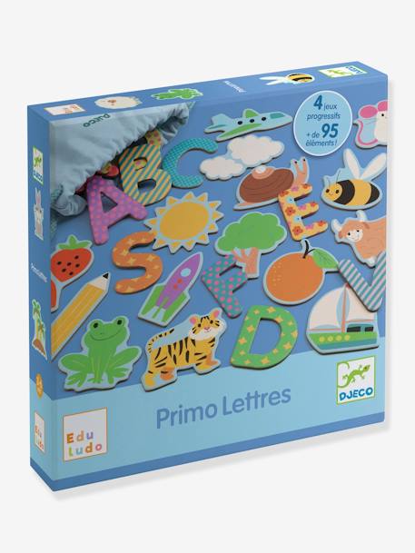 Kinder Buchstaben-Lernspiel Primo Ludo DJECO mehrfarbig 3