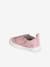 Baby Hausschuhe mit Klettverschluss - hellrosa+rosa+rosa bedruckt - 4