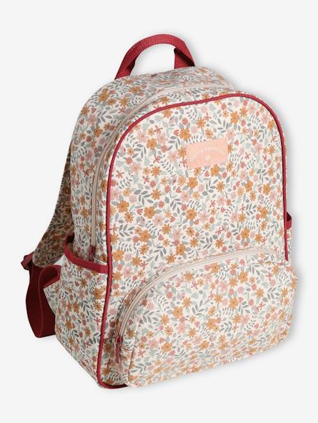 Mädchen Rucksack FLOWERS wollweiß 1