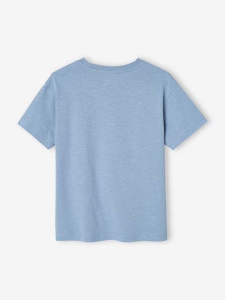 Jungen T-Shirt mit Surferprint himmelblau 2