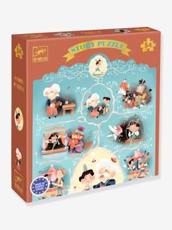 Spielzeug-Lernspielzeug-Puzzles-Kinder Puzzle Pinocchio DJECO, 54 Teile