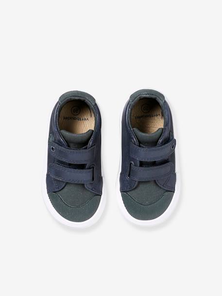 Jungen Baby Klett-Sneakers marine 4