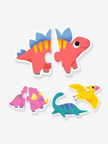 Kinder Duo-Puzzles Dinos DJECO mehrfarbig 2