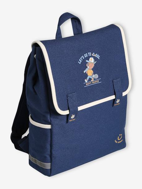 Jungen Rucksack HAPPY BEAVER blau 1