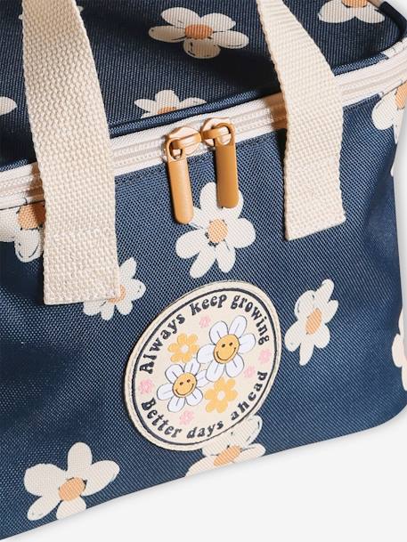 Mädchen Lunchbox-Tasche mit Margeriten marine 3