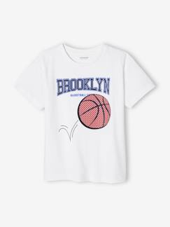 Jungen T-Shirt mit Basketball-Print  [numero-image]