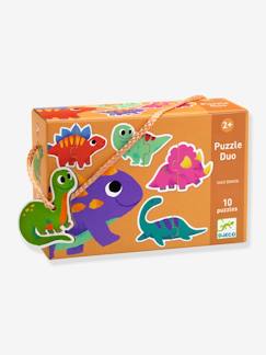 Spielzeug-Lernspielzeug-Puzzles-Kinder Duo-Puzzles Dinos DJECO