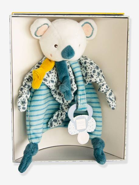 Plüsch-Koala Yoca mit Schnullerkette DOUDOU ET COMPAGNIE blau 3