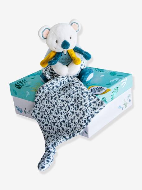 Plüsch-Koala Yoca mit Schmusetuch 15 cm DOUDOU ET COMPAGNIE - blau - 2