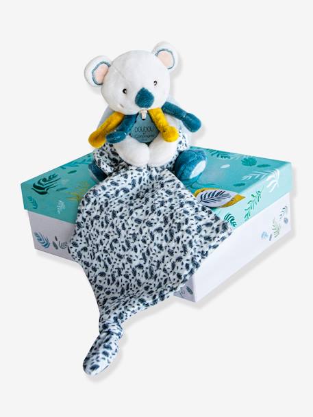 Plüsch-Koala Yoca mit Schmusetuch 15 cm DOUDOU ET COMPAGNIE blau 4