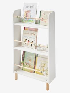 Kinderzimmer-Aufbewahrung-Kinderzimmer Bücherregal mit Holzperlen