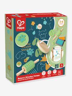 Spielzeug-Kreativität-Tafeln, Malen & Zeichnen-Kinder Kreativ-Set Stempel mit Naturfarben HAPE