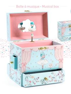 Dekoration & Bettwäsche-Dekoration-Wohnaccessoires-Große Kinder Spieldose Bühne mit Ballerina DJECO