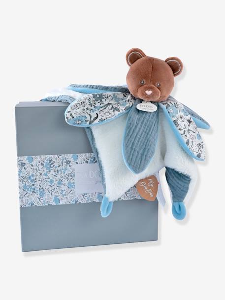 Bären-Schmusetuch Boh'aim 27 cm DOUDOU ET COMPAGNIE blau 3