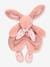 Baby Plüsch-Hase mit Halstuch DOUDOU ET COMPAGNIE - rosa+sandfarben - 2