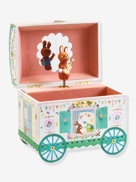 Kinder Spieldose Magischer Planwagen DJECO mehrfarbig 1