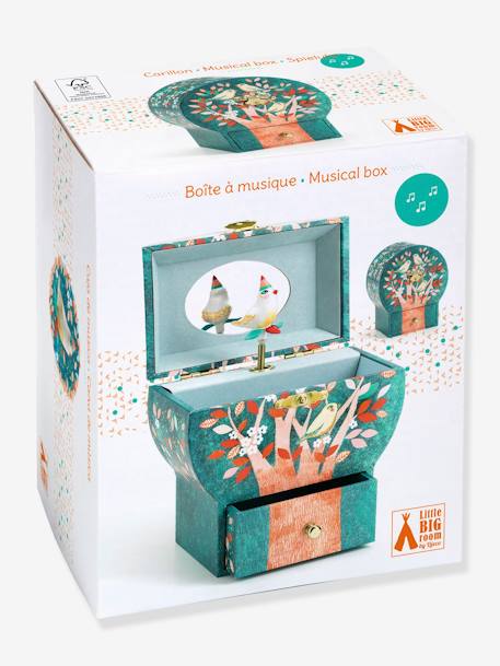 Kinder Spieldose mit Märchenbaum DJECO - mehrfarbig - 6