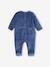 2er-Pack Baby Samt-Strampler Fuchs Oeko-Tex blau 4