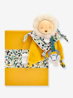 -Baby Schmusetuch mit Schnullerkette DOUDOU ET COMPAGNIE