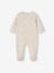 3er-Pack Baby Samt-Strampler BASIC Oeko-Tex camel+cappuccino+pudrig rosa 17