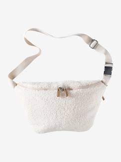 XXL-Bauchtasche aus Teddyfleece  [numero-image]