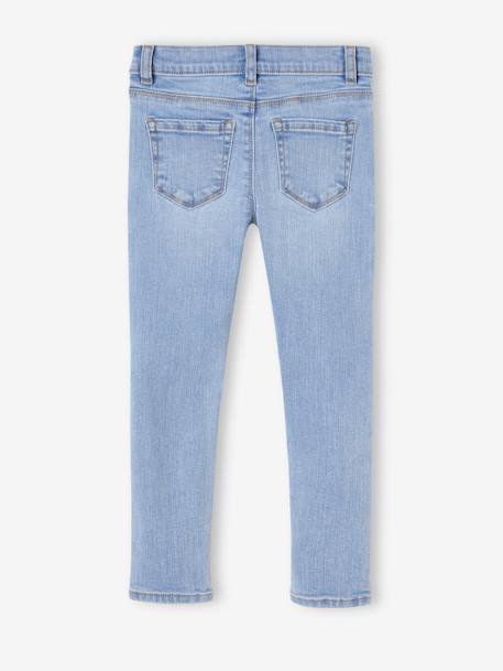 Mädchen Skinny-Jeans BASIC - blau+blue stone+helles blau - 17
