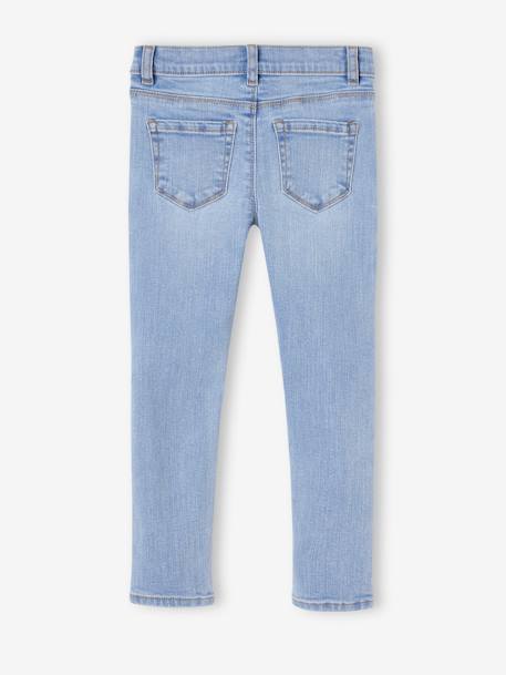 Mädchen Skinny-Jeans BASIC blau+blue stone+helles blau 17