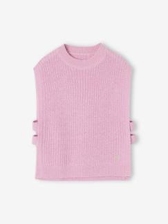 Maedchenkleidung-Pullover, Strickjacken & Sweatshirts-Mädchen Pullunder aus Musterstrick Oeko-Tex